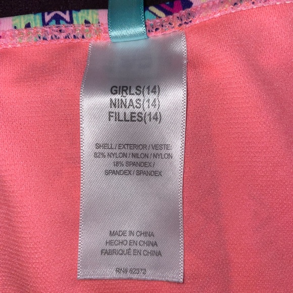 Swimsuit girls size 14. Aztec design. 2 piece. - Picture 3 of 3